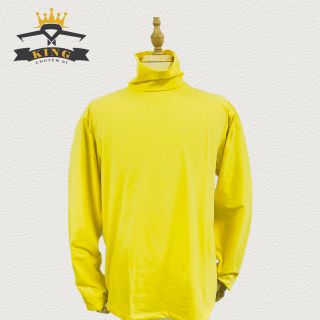 Áo thun nam Facio cổ lọ tay dài thun poly co giãn T13