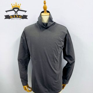 Áo thun nam Facio cổ lọ tay dài thun poly co giãn T13