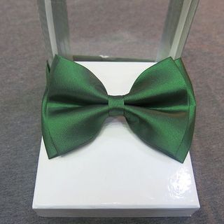 Nơ đeo cổ nam Facio phi bóng 2 lớp dây cài X01