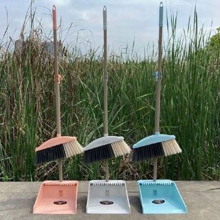 CHỔI HỐT RÁC KÈM KY 2 TRONG 1