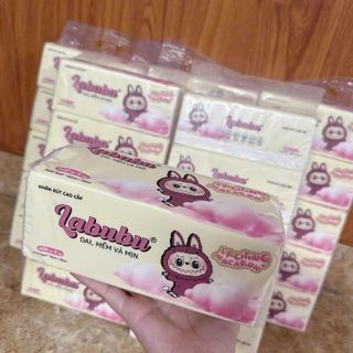 SET 5 GÓI KHĂN GIẤY RÚT LABUBU 4 LỚP SIÊU DAI