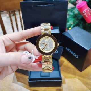 ĐỒNG HỒ NỮ CAO CẤP MOVODA BOLD THÉP MẶT FULL HỘT