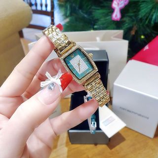 SĂN SALE LỚN SET ĐỒNG HỒ NỮ CAO CẤP ATMANI FULLBOX TẶNG DÂY DA