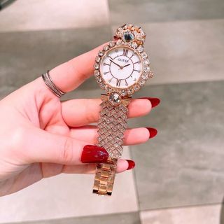 SĂN SALE LỚN ĐỒNG HỒ NỮ THỜI TRANG GUECC MẶT VIỀN HỘT
