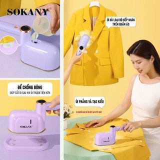 BÀN ỦI HƠI NƯỚC MÀN HÌNH LED 1000W SOKANY SKN-14012