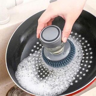 DỤNG CỤ CHÀ XOONG 2IN1 ĐỰNG XÀ PHÒNG