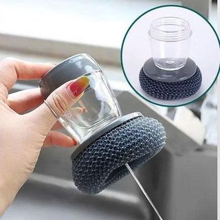 DỤNG CỤ CHÀ XOONG 2IN1 ĐỰNG XÀ PHÒNG