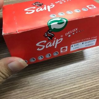 Ti Bắn Siêu Nhuyễn SAIP 4.5mm – 5.4mm | Giải Pháp Gắn Mác Không Rách Vải