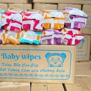 THÙNG 10 KHĂN ƯỚT BABY WIPES