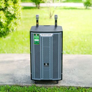 Loa Kéo Nanomax K-180 Bass 40cm 820w Lưới Xám Karaoke Bluetooth