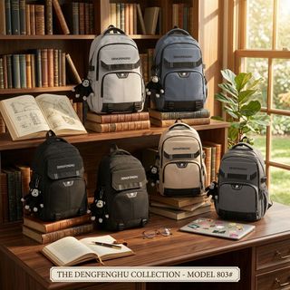 BALO THỜI TRANG A803 SIZE LỚN 48CM – THOẢI MÁI ĐỰNG LAPTOP & SÁCH VỞ - PIPI STORE