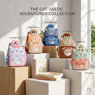 BALO A55 MẦM NON CHÚ CÁ, NHỎ GỌN, ÊM VAI, DỄ THƯƠNG HẾT NẤC - PIPI STORE