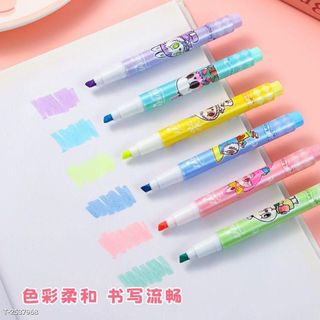 HỘP 6 BÚT HIGHLIGHT DẠ QUANG LABUBU 0515 - LADY'S PASSION