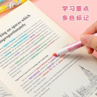 HỘP 6 BÚT HIGHLIGHT DẠ QUANG LABUBU 0515 - LADY'S PASSION