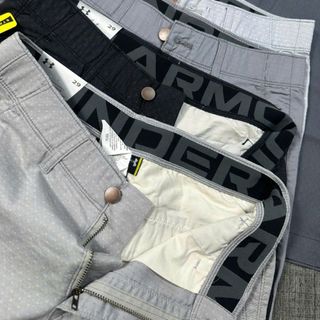 Quần short kaki nam co giãn ,chấm bi nhẹ   Phom slim , dài chấm gối.