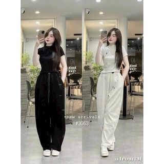 Quần baggy chất 2 da loại 1 mềm mịn thời trang  mã 3053