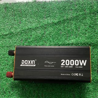 ⚡ Biến tần DOXIN 2000W sóng sin chuẩn – Nguồn điện ổn định, an toàn cho mọi thiết bị