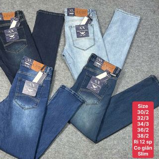 JEANS dài AX nam  co giãn , slim , cao cấp.