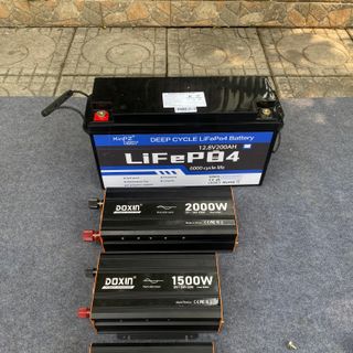 ⚡ Biến tần DOXIN 2000W sóng sin chuẩn – Nguồn điện ổn định, an toàn cho mọi thiết bị