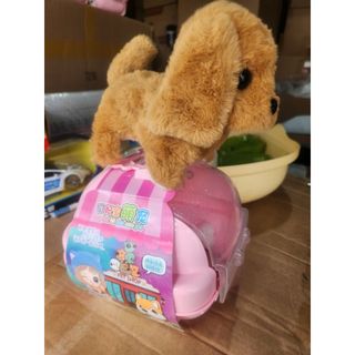 Đồ chơi chăm sóc thú cưng, Đồ chơi thú bông biết đi kèm balo, có âm thanh vui nhộn, Đồ chơi cho bé