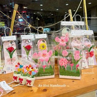 Bìa thiệp hoa các loại đủ màu sắc