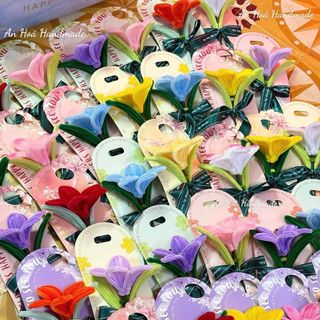 Bìa thiệp hoa các loại đủ màu sắc