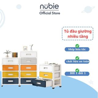 Tủ đầu giường ngăn kéo 3/4/5 tầng, Tap đầu giường đa năng phòng ngủ 3/4/5 ngăn