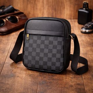 Túi đeo da nam thời trang kiểu dáng đơn giản sang trọng thương hiệu MINTAS