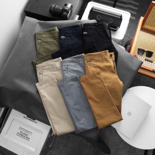 Kaki dài LC slim fit. Vải cotton thun xịn dày mịn có thun co giãn . Vải xịn đồng chất, bền màu