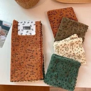 Sét 4 khăn lau vintage siêu đẹp