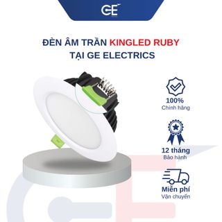 Đèn âm trần Ruby Kingled tại GE Electrics