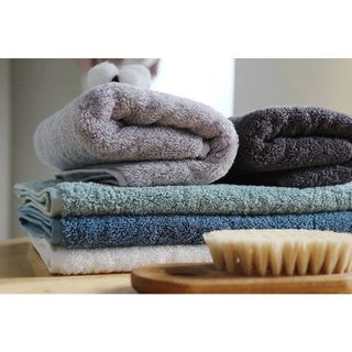 Set 4 khăn tắm gội xuất hàn 40x80cm, 210g, dày dặn, thấm hút tốt