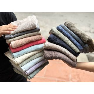 Khăn gội đầu 100% cotton MJ 35x80cm