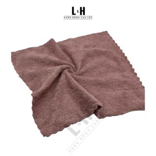 Combo 100c Khăn Mặt 30x30cm Lông Cừu, Siêu Mềm, Thấm Hút Tốt, Không Bám Bông