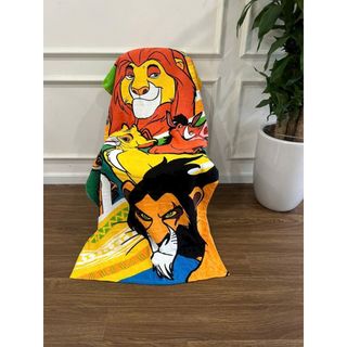 Khăn tắm cho bé cỡ vừa 60x120 hoạt hình đáng yêu, cotton 100%