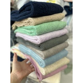 Khăn tắm trơn MJ cao cấp, mã mỏng 230g, kt 60x120, đủ màu, mềm, thấm hút, không xù lông