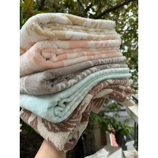Khăn Tắm Gia Đình Cotton MJ, KT 60x120cm