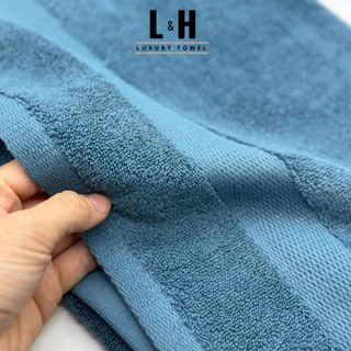 Khăn tắm to Kokoya 70x140cm cao cấp xuất hàn Basic, thấm hút nước tốt, không bám bông, dày dặn