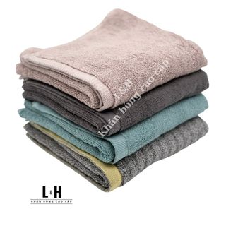 Khăn tắm, khăn lau đầu SongWol cỡ trung, kt 40x80cm (Hàng mới)