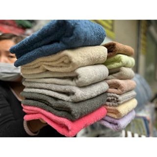 Khăn tắm trơn MJ cao cấp, kt 40x100cm, đủ màu, mềm, thấm hút, không xù lông