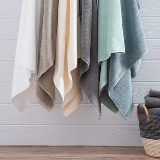 Khăn tắm MJ vải tổ ong siêu dày, 500g, 70x140cm