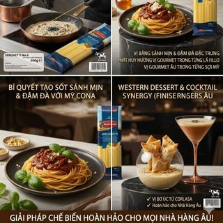 MỲ SPAGHETTI No.6 MEDITERRANEA – CHUẨN VỊ Ý TỪ HY LẠP