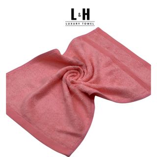 Khăn Mặt Sợi Tre Cao Cấp HANOITEX kt 30x50cm, Mềm Mịn, Thấm Hút Nước Tốt