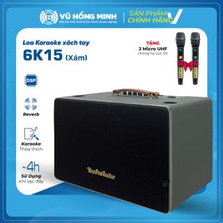 Loa Karaoke Xách Tay VŨ HỒNG MINH Model: 6K15