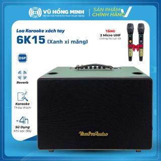 Loa Karaoke Xách Tay VŨ HỒNG MINH Model: 6K15