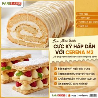 BỘT KEM NHÂN BÁNH CERENA M2