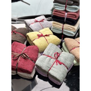 Bộ Set 2 Khăn Tắm MJ Cotton Cao Cấp kt 60x120cm, Dày 290g~300g, Thấm Nước, Đẹp Sang Trọng