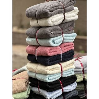 Bộ set 2 khăn tắm MJ cotton cao cấp kt 60x120cm, dày 290g~300g, thấm nước, đẹp sang trọng