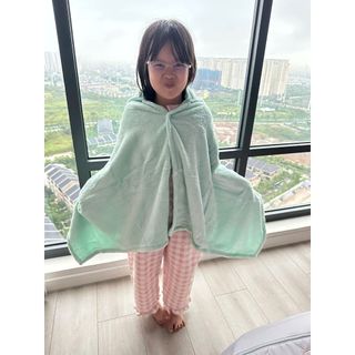 Khăn Choàng Tắm Lông Cừu Cho Bé, Hình Ngộ Nghĩnh Siêu Cute