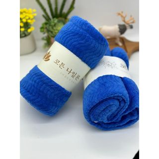 Khăn tắm lông cừu sóng gạo, Kt 70x140cm